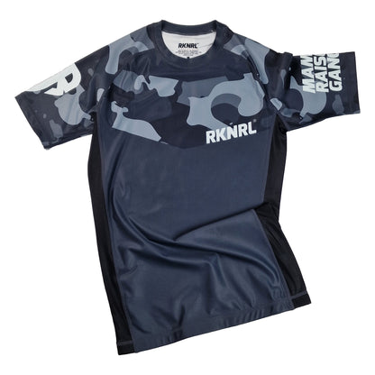 Rashguard Blue Camo - Manches Courtes