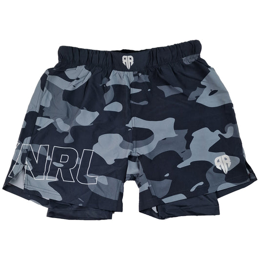 Short Hybride - Blue Camo