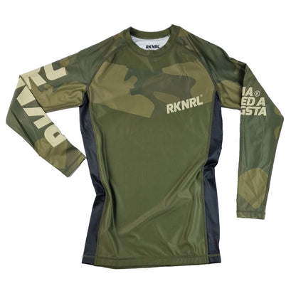 Rashguard Green Camo - Manches Longues