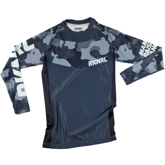 Rashguard Grey Camo - Manches Longues